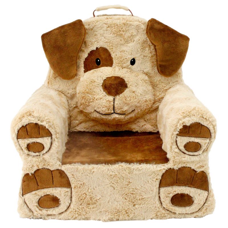 Soft Landing Sweet Seats Tan Dog Children's Soft Chair