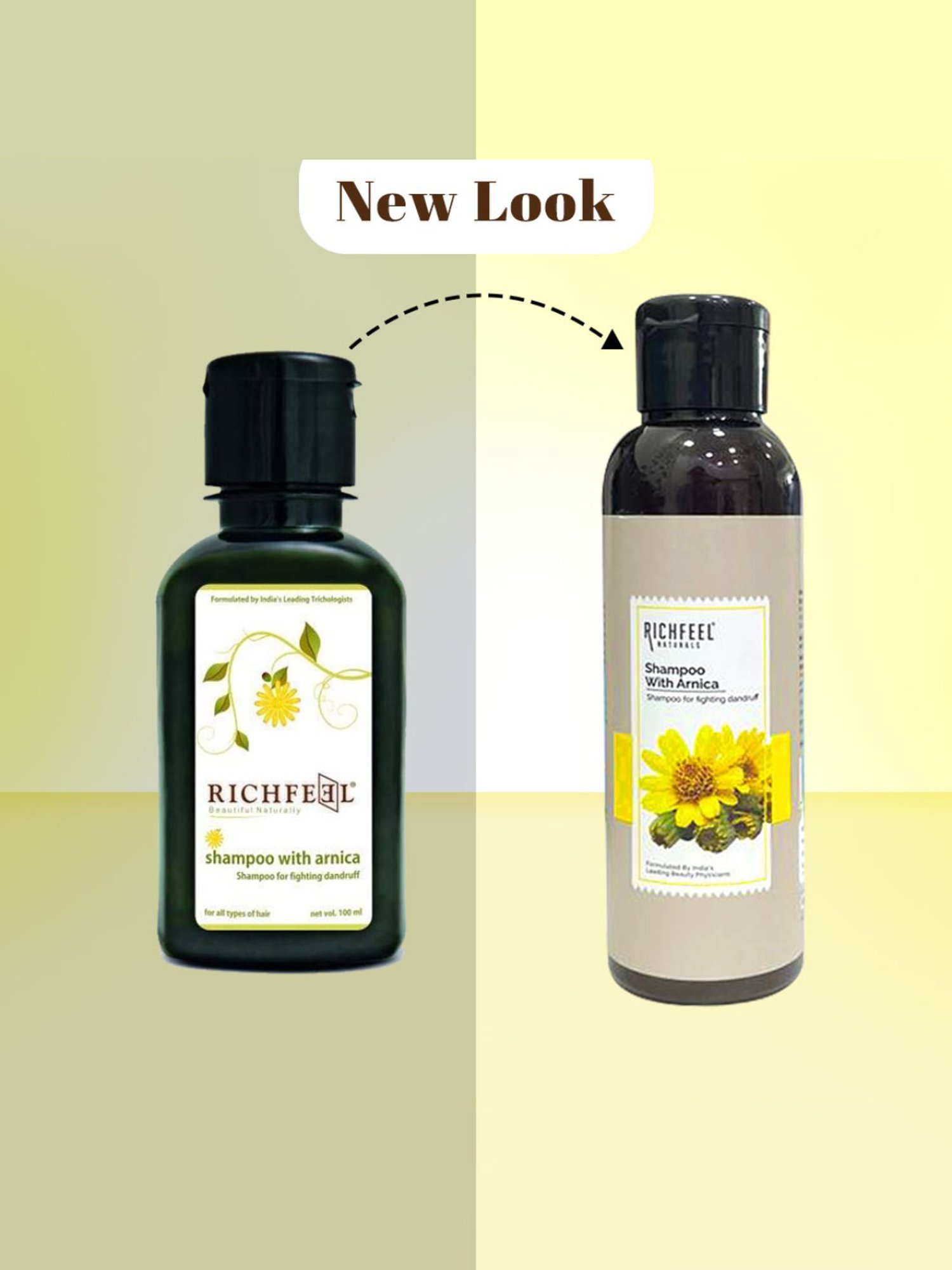 Richfeel Shampoo with Arnica - Pack of 4