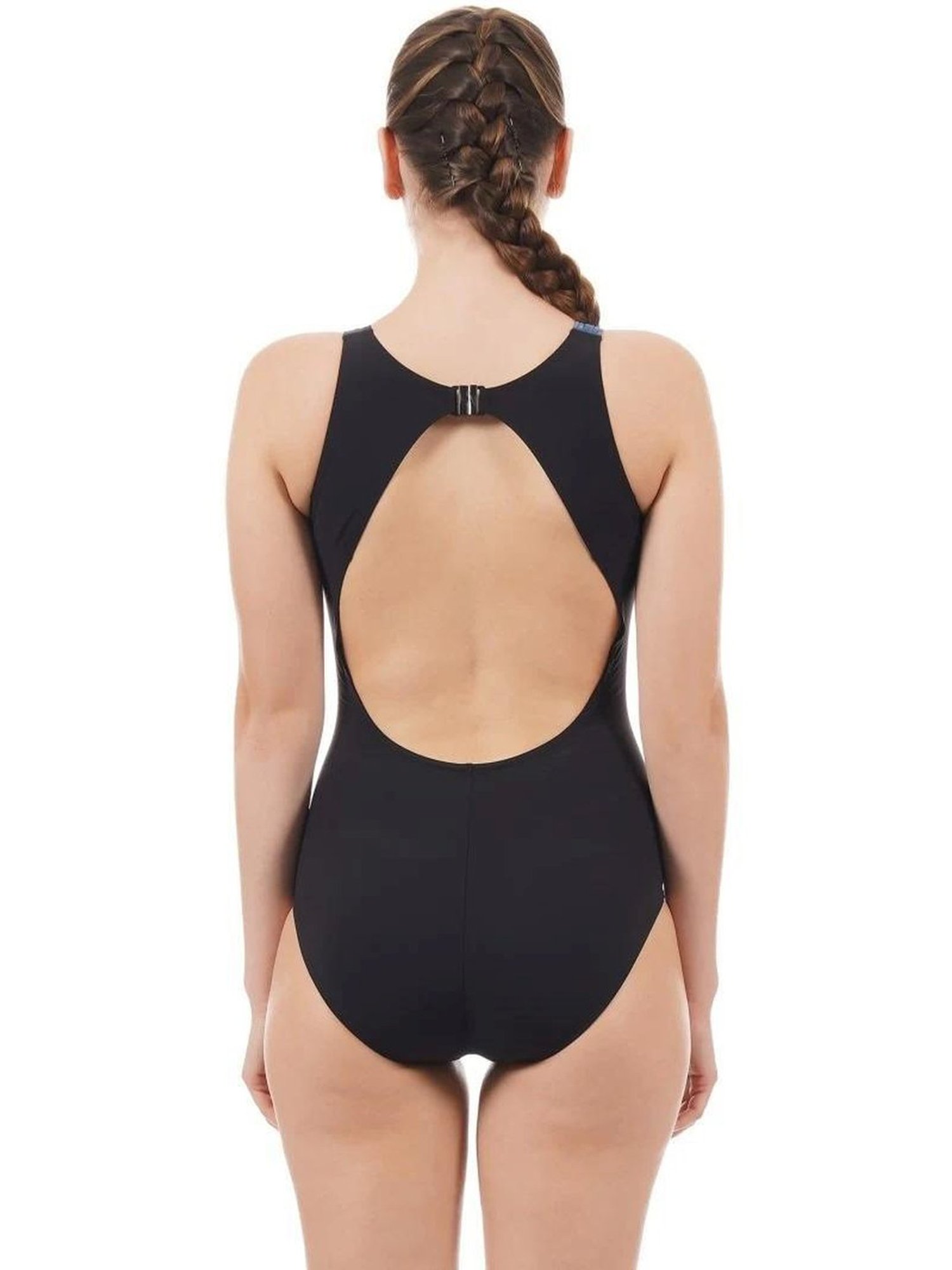Speedo Black Printed Monokini