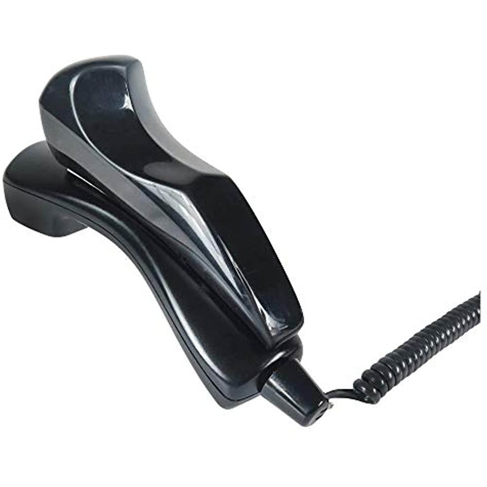 Softalk II Telephone Shoulder Rest, 2W x 6-3/4D x 2-1/2L, Black 801M