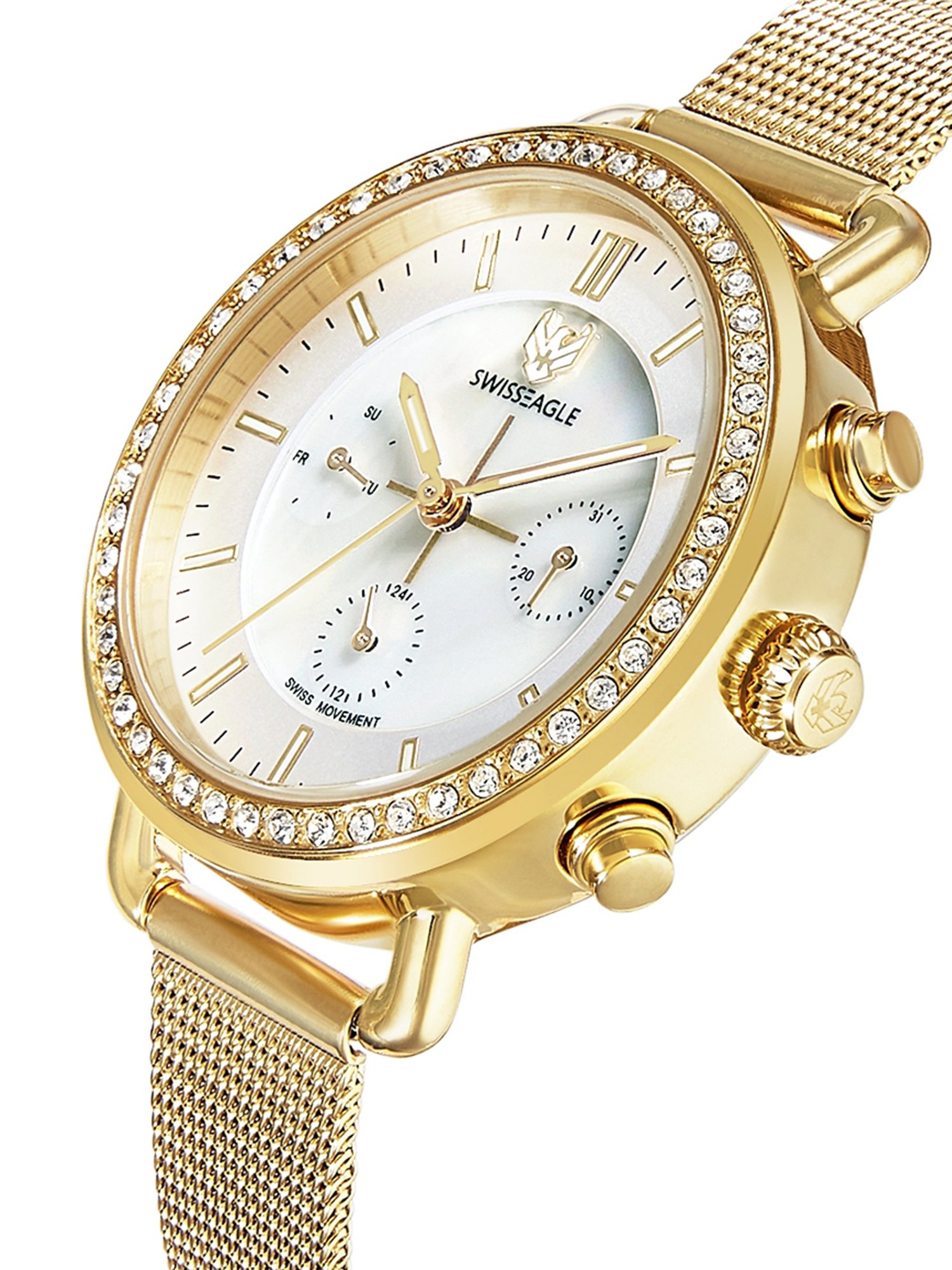 Swiss Eagle SE-9152-44 Analog Watch for Women