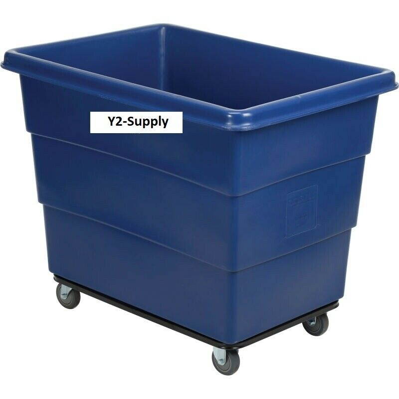 NEW! Plastic Bulk Box Truck, 16 Bushel, Steel Chassis Base, Blue!!