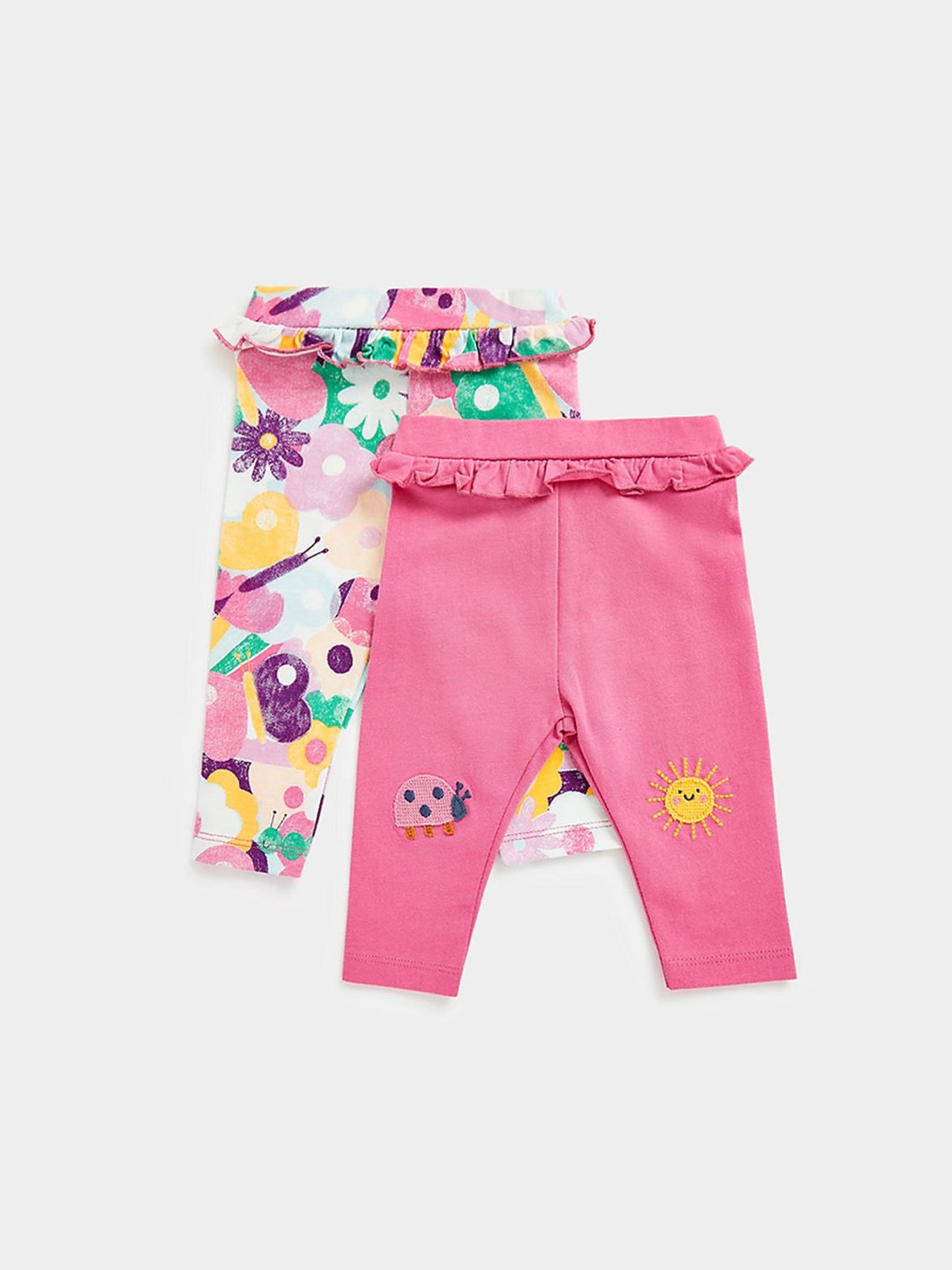 Nino Bambino Kids Multicolor Printed Leggings