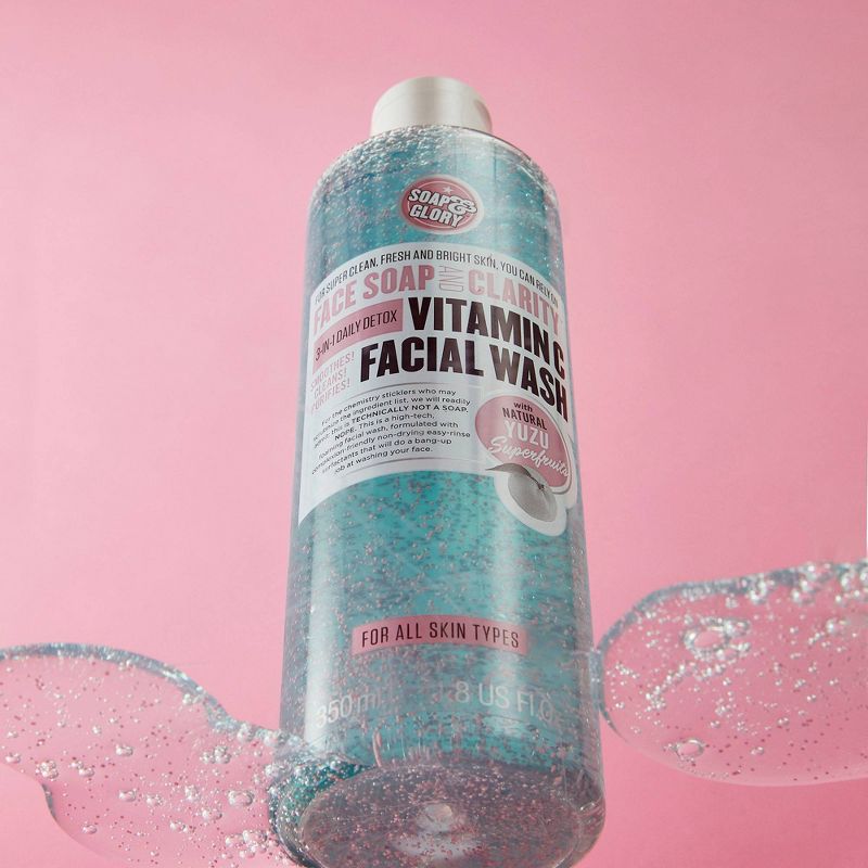 Soap & Glory Face Soap & Clarity 3-IN-1 Daily Vitamin C Facial Wash - 11.8 fl oz