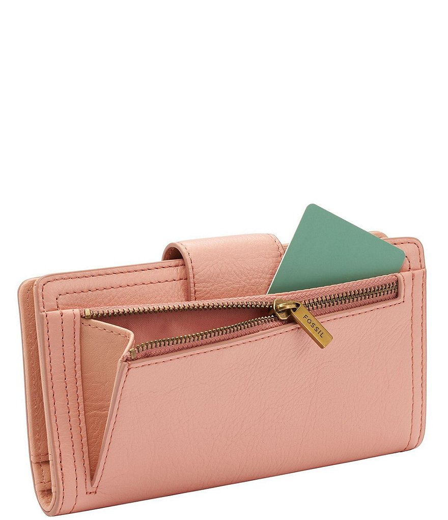 Fossil Logan RFID Leather Tab Bifold Wallet