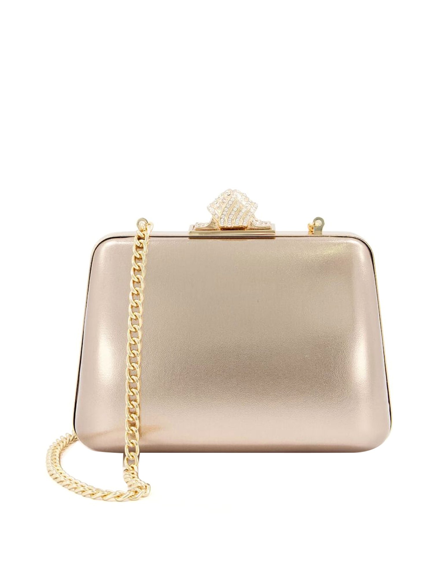 DUNE LONDON Golden Synthetic Clutch
