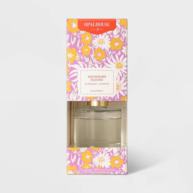 118.3ml Boxed Midsummer Blooms Reed Diffuser Set - Opalhouse™