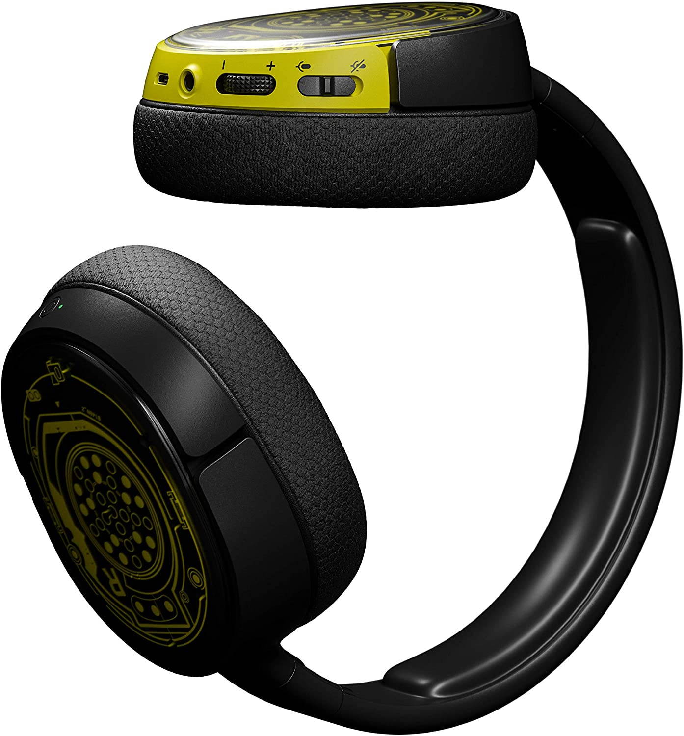 SteelSeries Arctis 1 Wireless Cyberpunk Limited Edition Gaming Headset - USB-C Wireless - Detachable ClearCast Microphone - Compatible with PC, PS4, Xbox, Nintendo Switch and Lite, Android - Netrunner