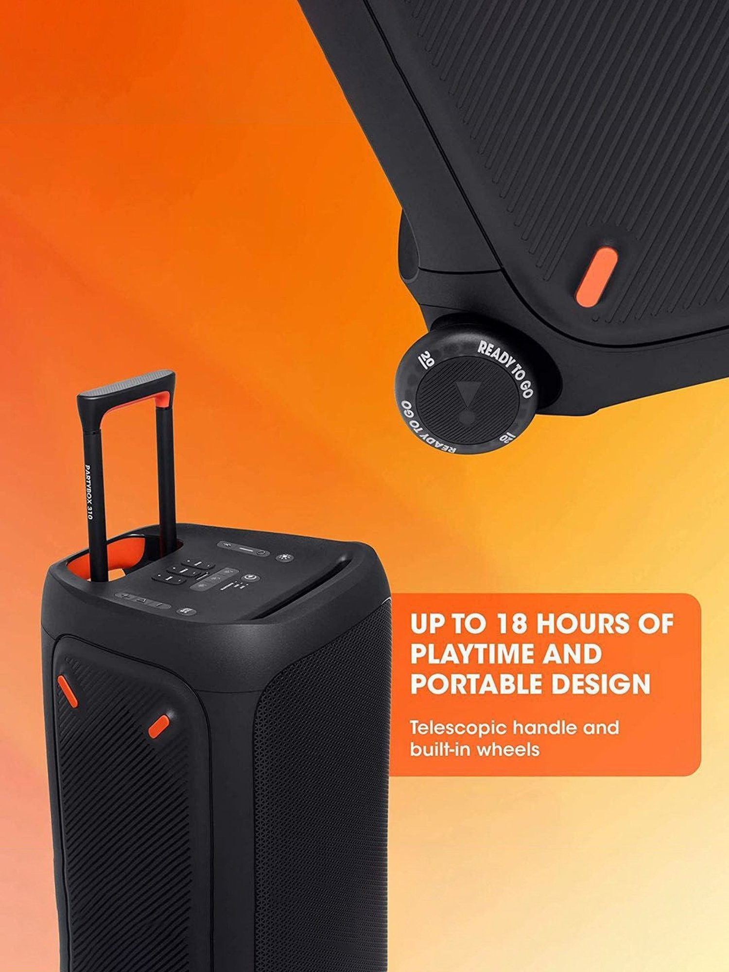 Zebronics Zeb-Warrior II 2.0 Channel 10W Speaker with RGB LED Lights (Black)