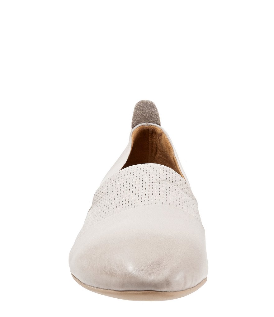 Bueno Katy Perforated Leather Slip-Ons