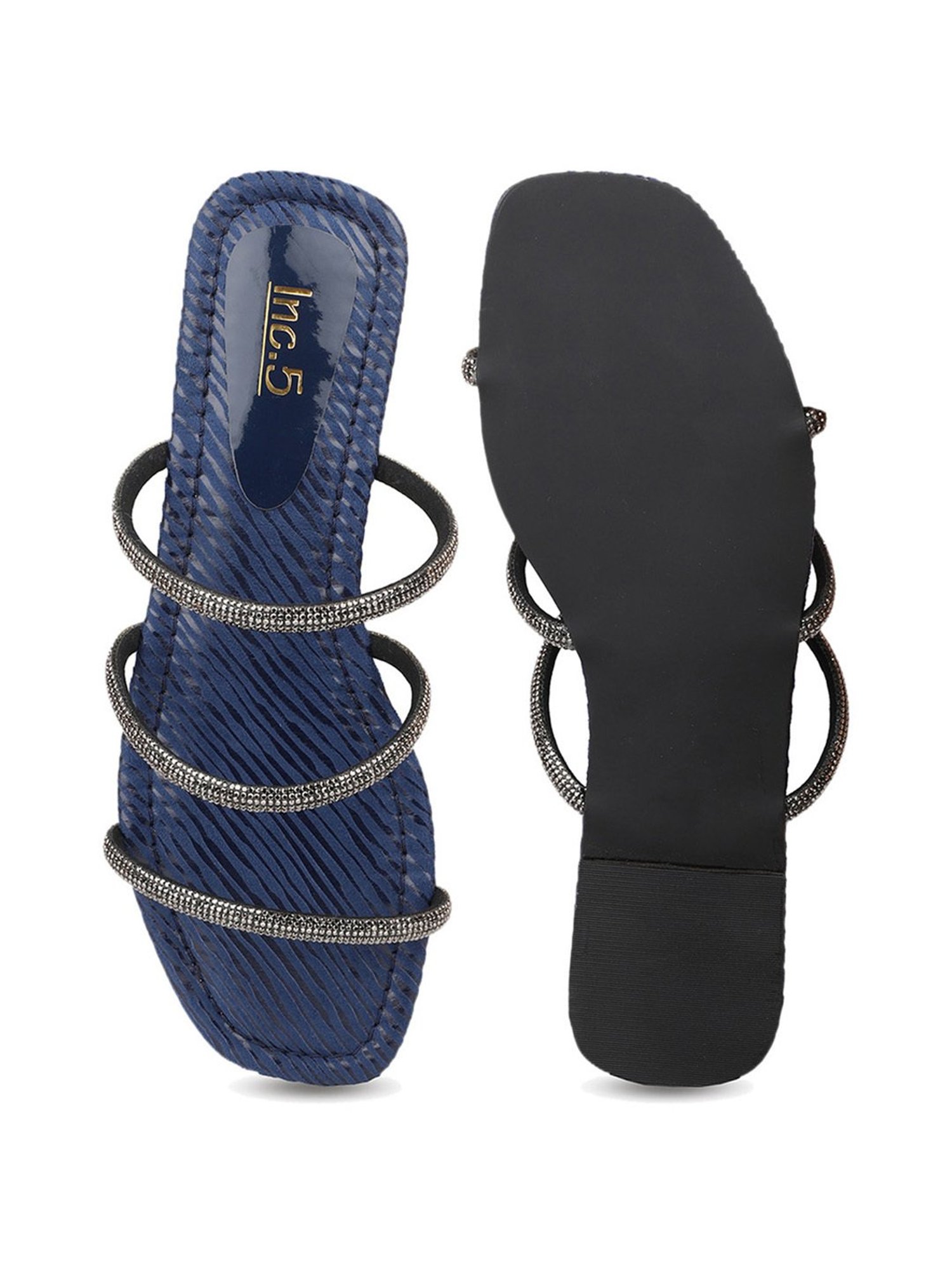 Inc.5 Women's Navy Casual Sandals
