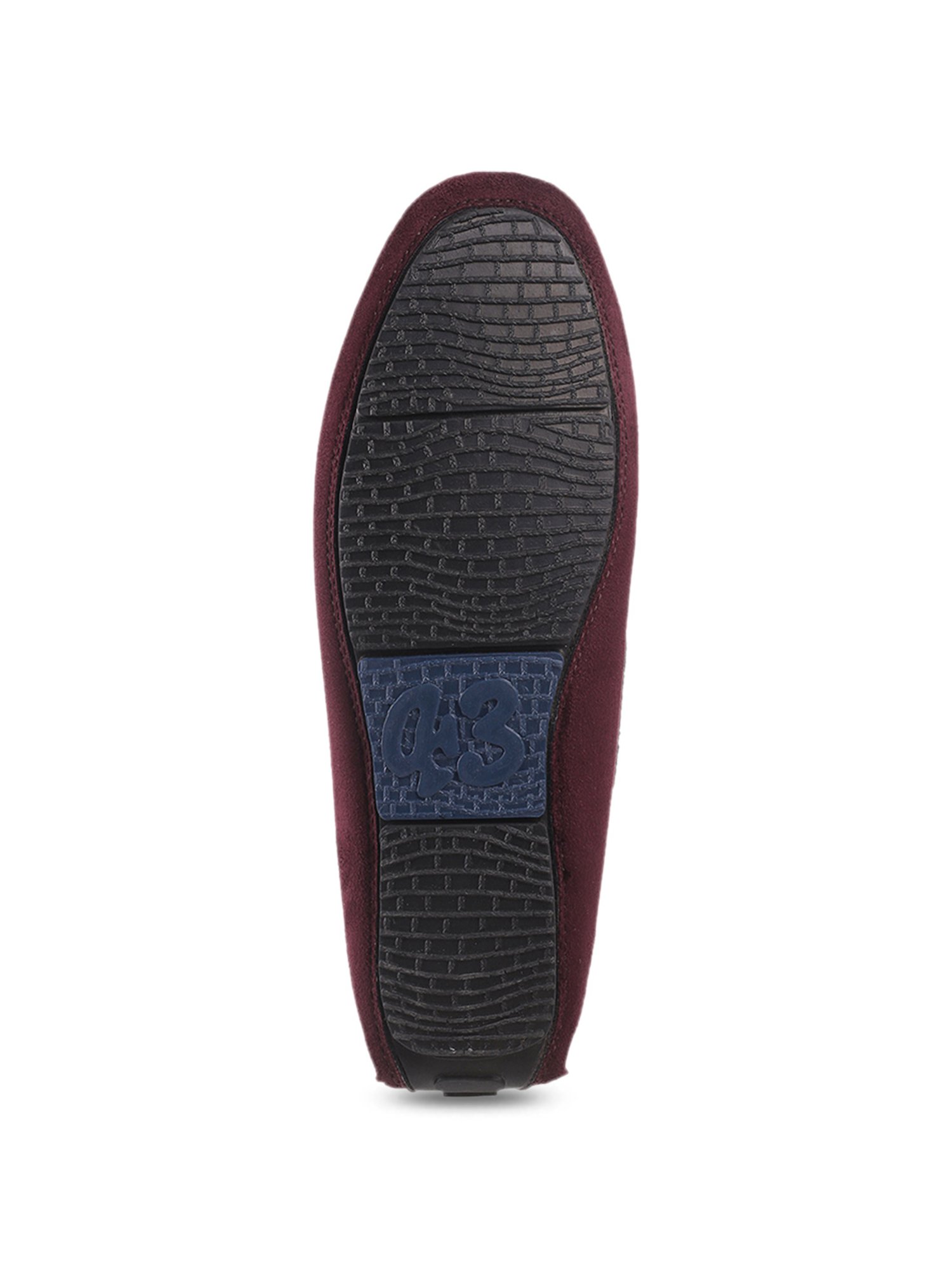 Metro Men's Burgundy Casual Loafers
