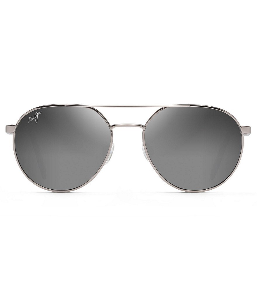 Maui Jim Waterfront PolarizedPlus2&reg; Round 55mm Sunglasses