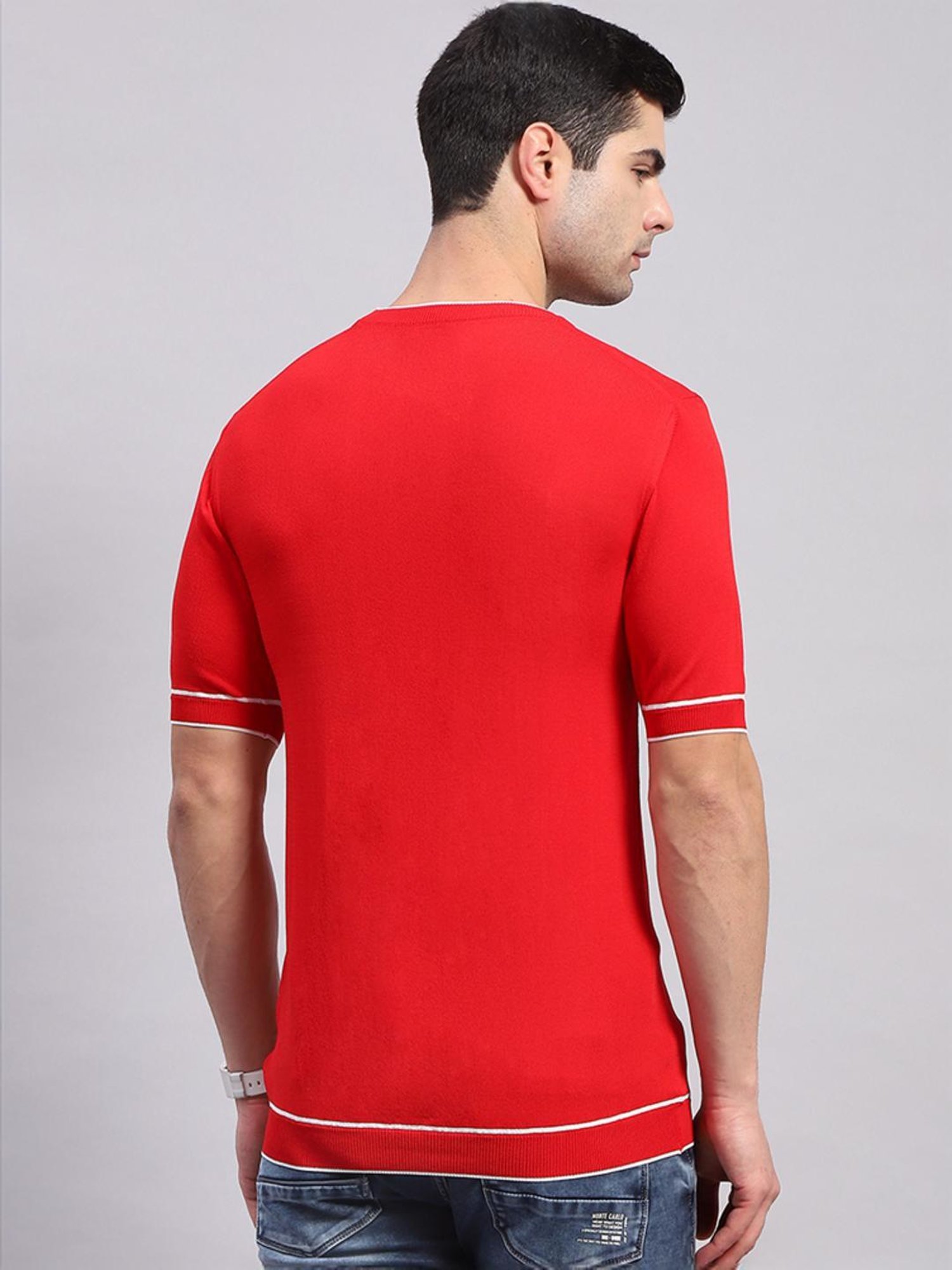 Monte Carlo Red Regular Fit T-Shirt