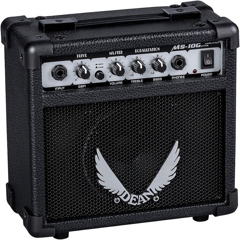 Dean Custom Zone Electric Guitar Pack with Amp and Accessories Classic Black