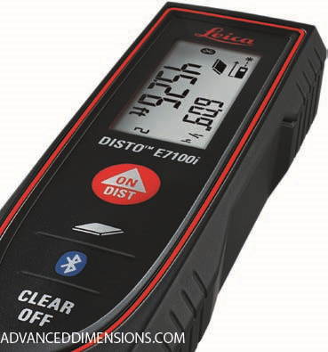 Laser Distance Meter,200 ft.,LDC LEICA DISTO E7100I