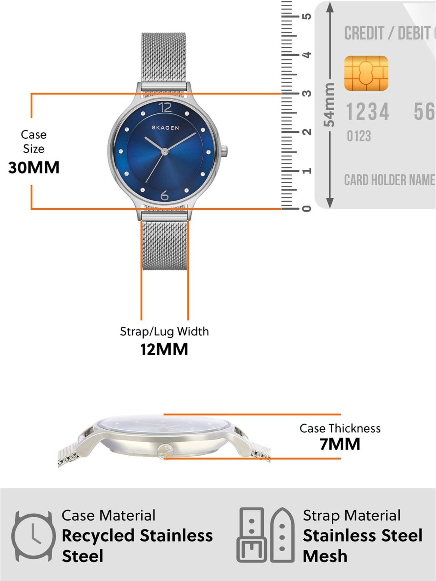 Skagen SKW2307 Anita Analog Watch for Women