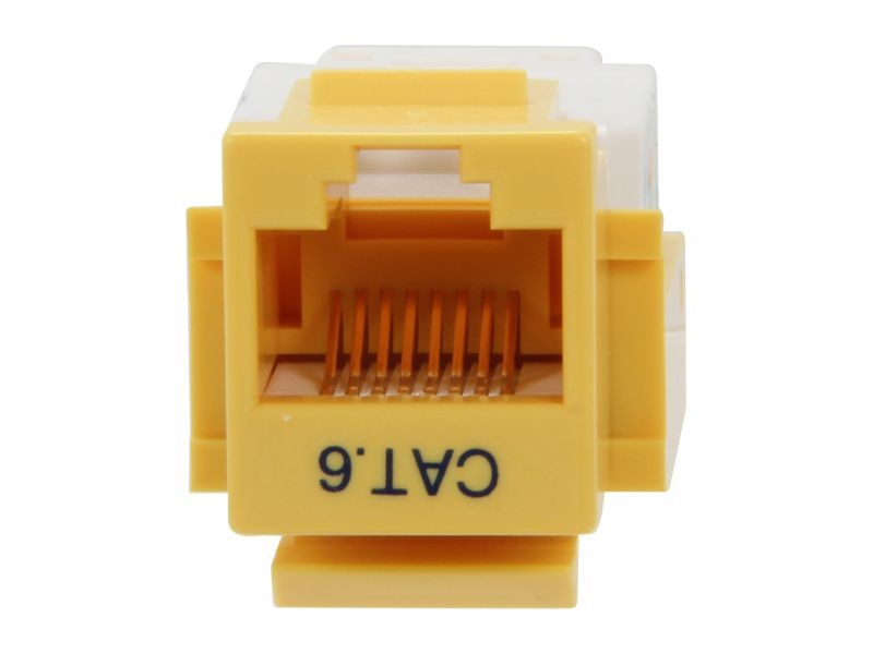 Micro Connectors CAT5 RJ45 Coupler F-F Straight
