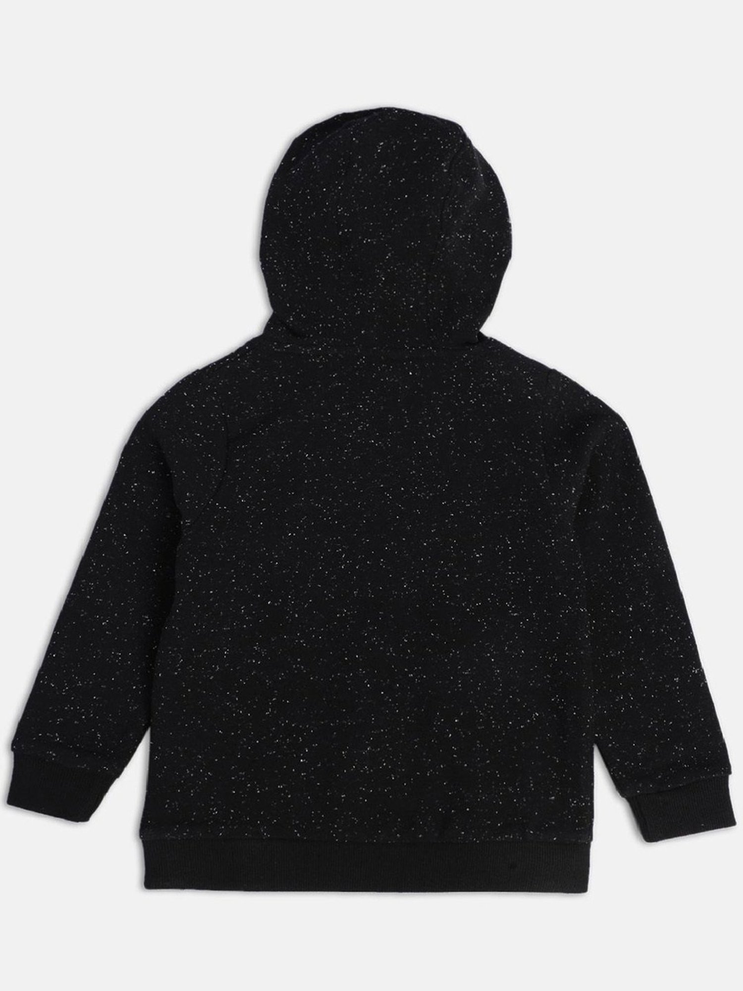 MINIKLUB Kids Black Printed Full Sleeves Sweatshirt