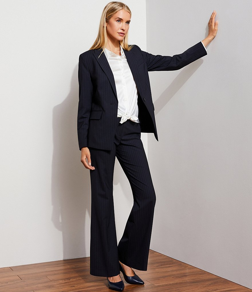 Eva Varro Solid Knit Jersey Banded Hem Pull-On Harem Pants