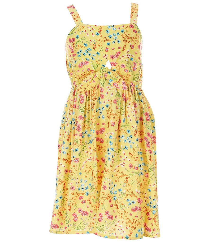 Guess Big Girls 7-16 Striped Overall Dress