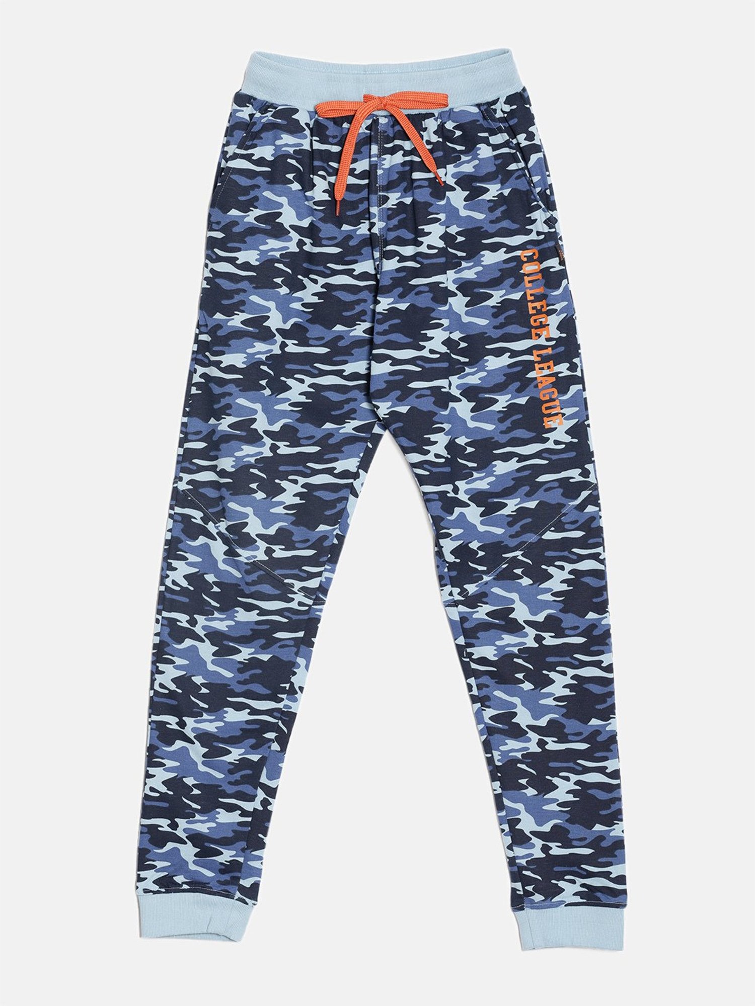 Dixcy Scott Originals Boys Blue & Black Camouflage Joggers