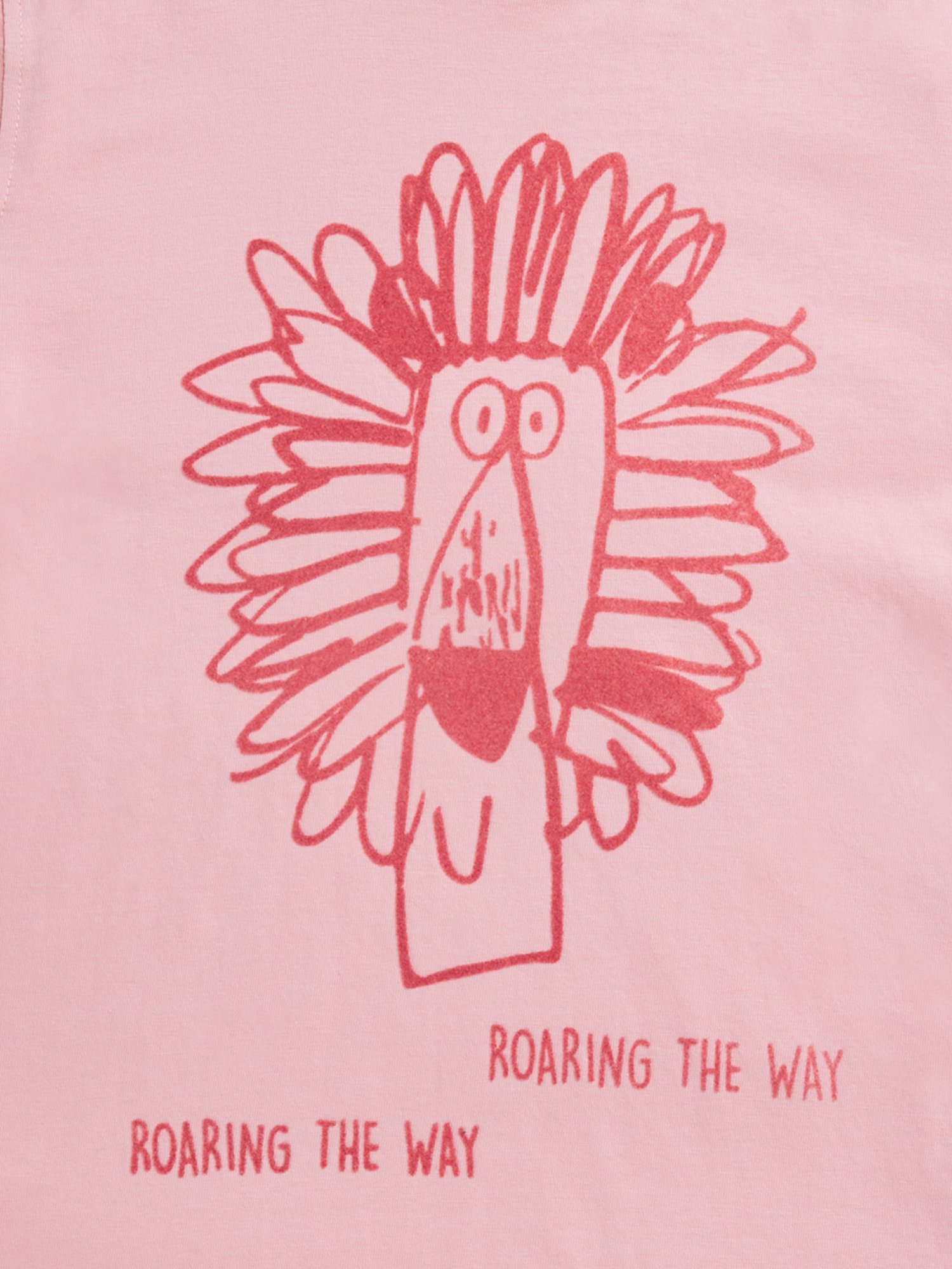 HOP Kids by Westside Pink Animal Printed T-Shirt