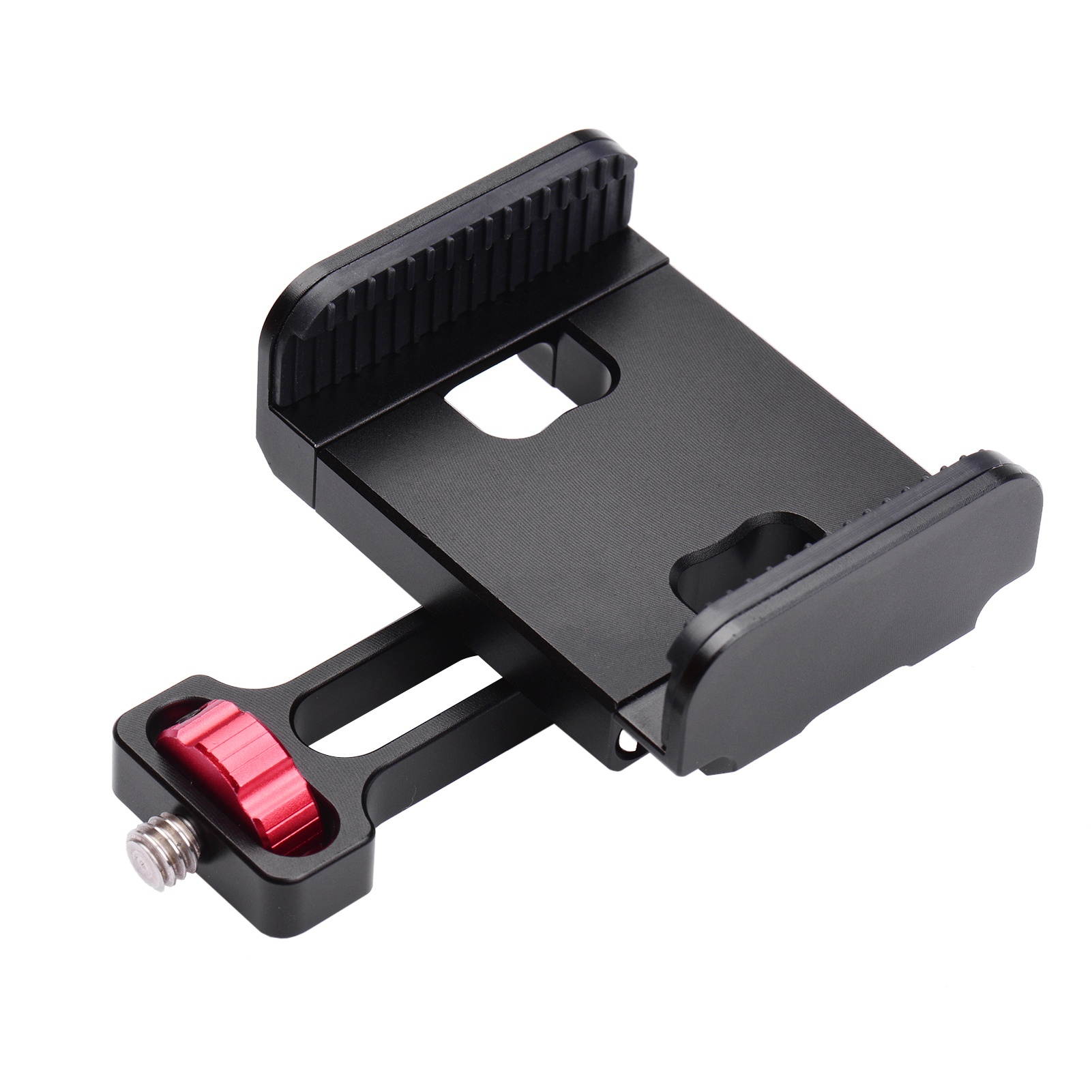 Phone Holder Smartphone Clamp Clip with 1/4 Inch Screw Rotary Knob 360&deg; Rotation for Stabilizer Gimbal Accessory Replacement for Hohem iSteady Pro 2/3