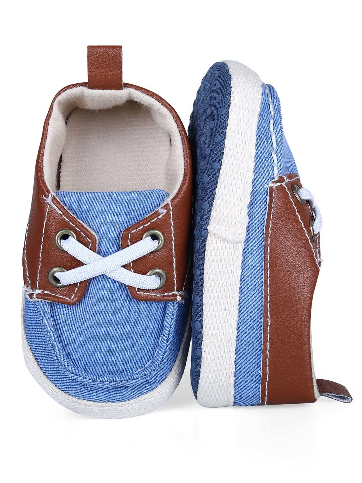 Baby Moo Kids Brown Casual Booties