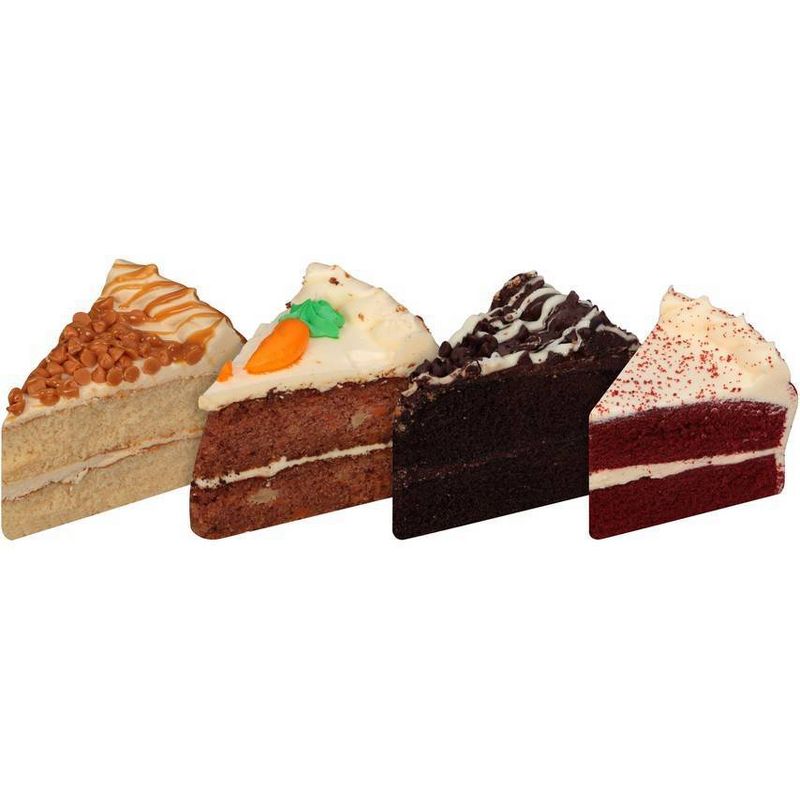 8" Double Layer Variety Cake - Caramel, Carrot, Chocolate, Red Velvet -  46oz