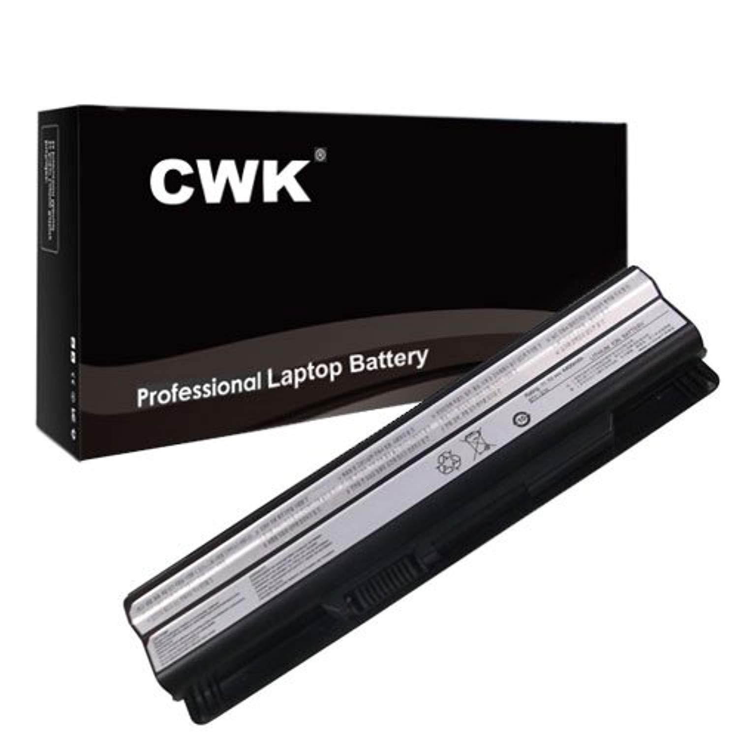 CWK Long Life Replacement Laptop Notebook Battery for MSI P6512 MSI MSI6A200SSSA1 Medion MD97125 MD97127 MD97690 40029150 40029231 40029683 BP-16G1-32/2200P Medion MD97125