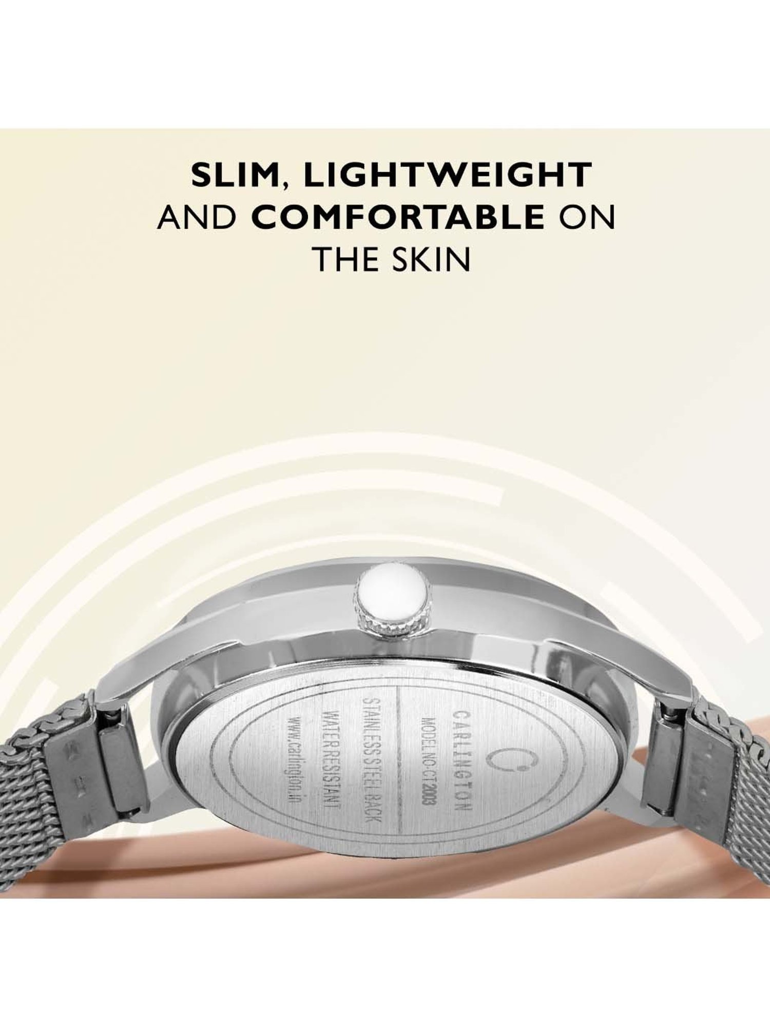 CARLINGTON CT 2003 Analog Watch for Women