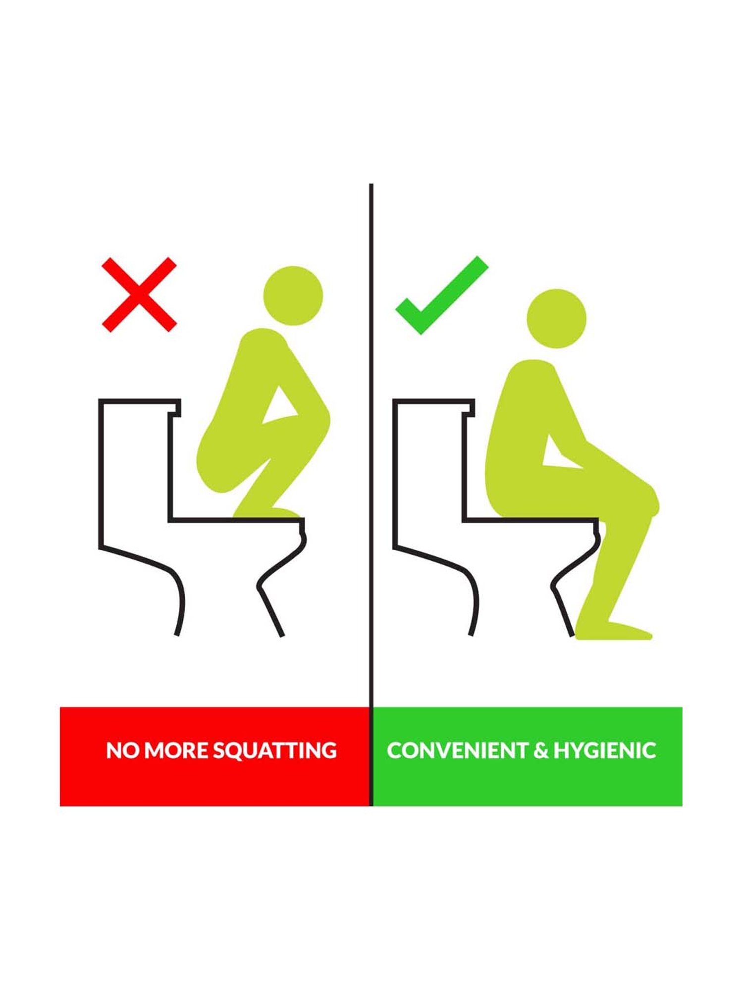 Pee Buddy Waterproof Toilet Seat Cover - 10 Pcs