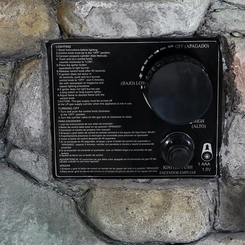 DeckMate 30371 Avondale Outdoor Backyard Patio Portable Steel Fire Bowl Fire Pit, Antiqued Copper Finish