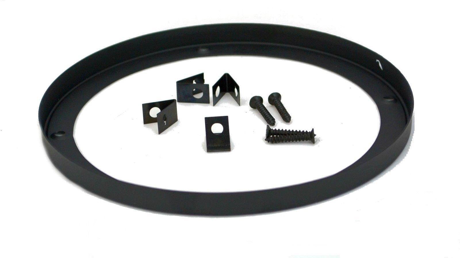 1 pair 6.5" inch car speaker woofer steel mesh grills with speed clips and screws protect your speakers