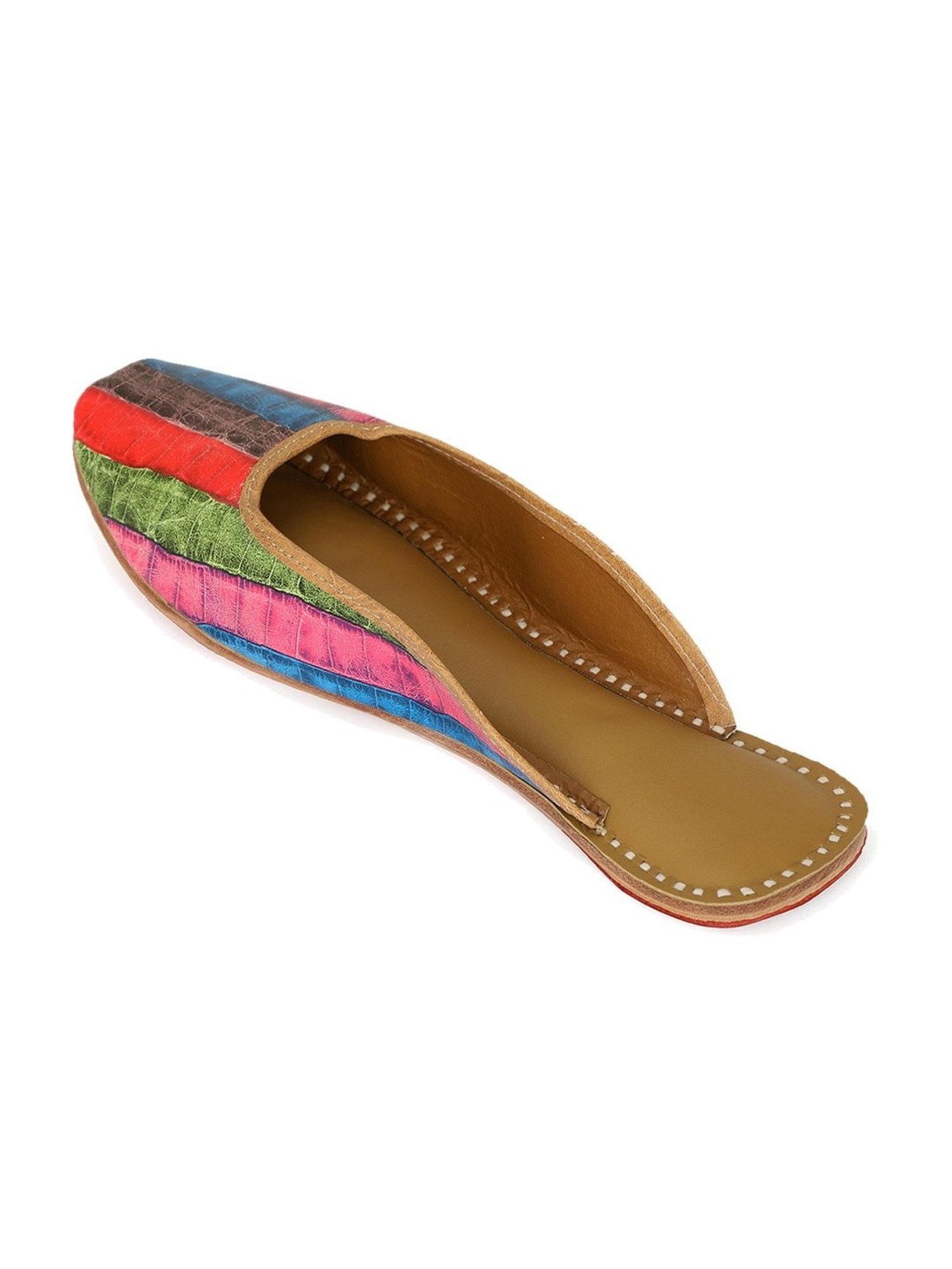 NR by Nidhi Rathi Women's Mulitcolored Mule Shoes