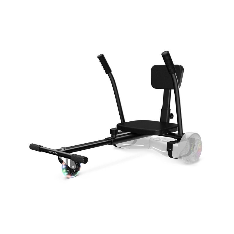 GoTrax Hoverfly Hoverboard Seat Attachment - Black