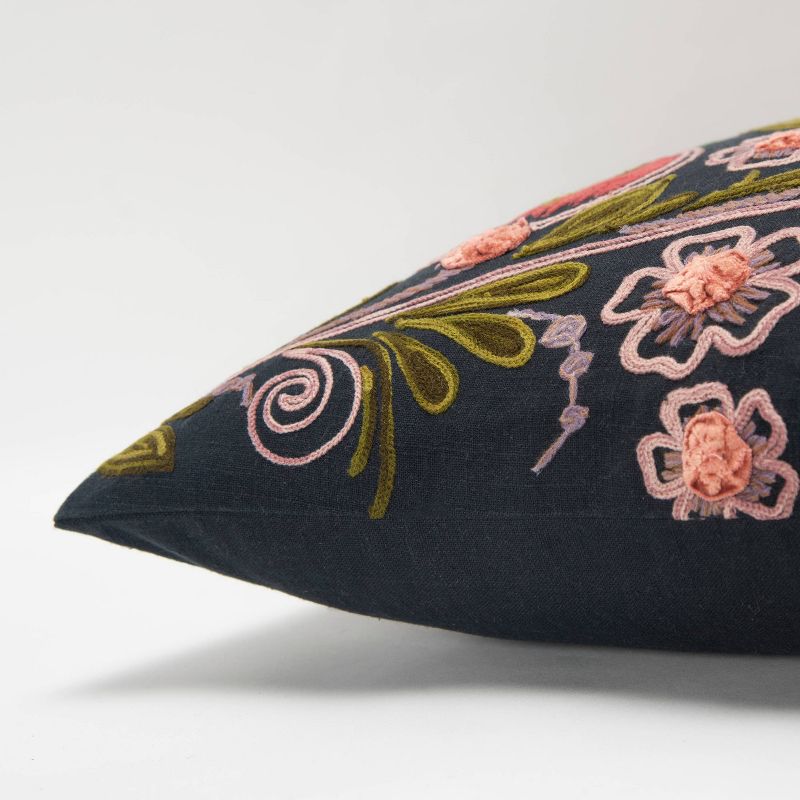 2pk Mina Victory Life Styles Solid Velvet Pillow Covers Brown - Nourison