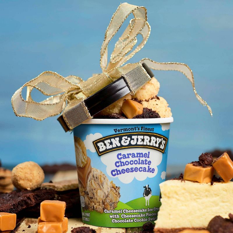 Ben & Jerry's Caramel Chocolate Cheesecake Truffles Ice Cream - 16oz