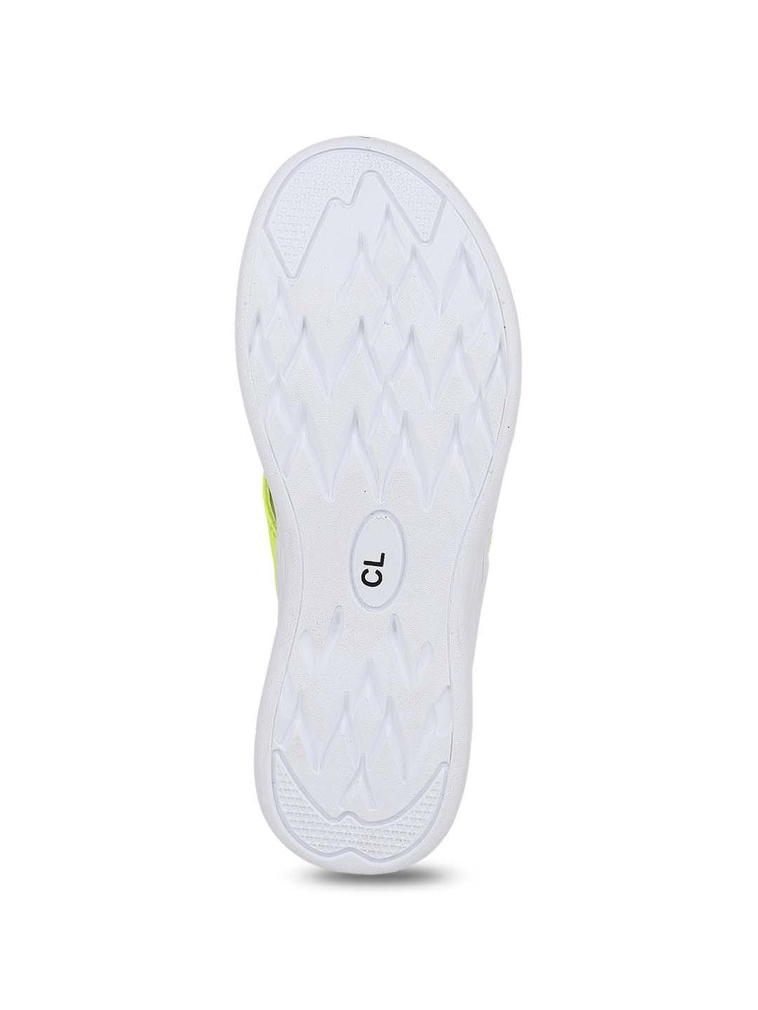 CL Sport by Carlton London Women's Lemon Yellow Flip Flops