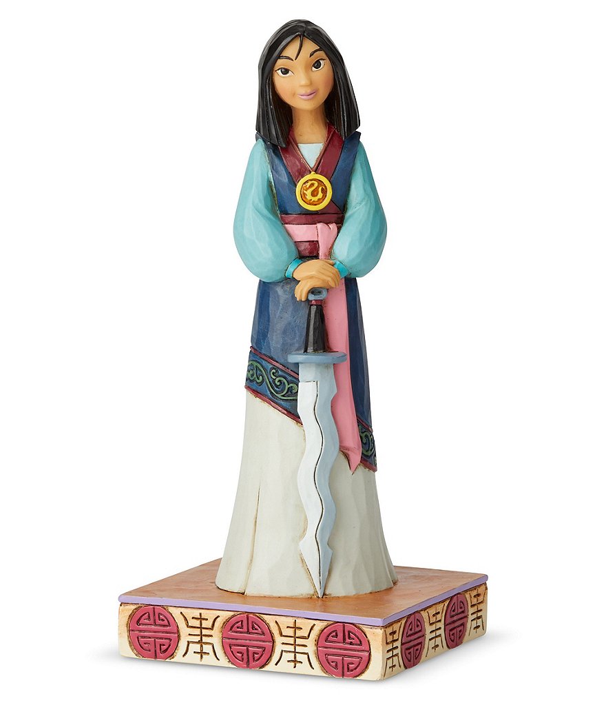 Disney Traditions by Jim Shore Mulan #double;Winsome Warrior#double; Princess Passion Figurine