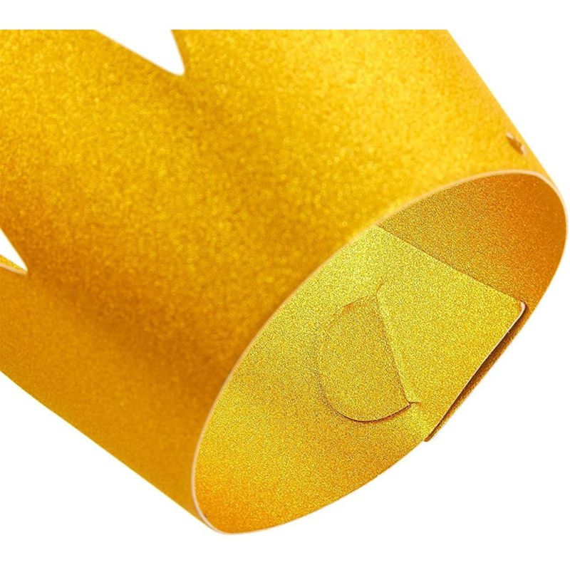 Blue Panda 12 Pack Gold Crown Party Hats, Princess Prince Kids Birthday Party Supplies, King and Queen Style