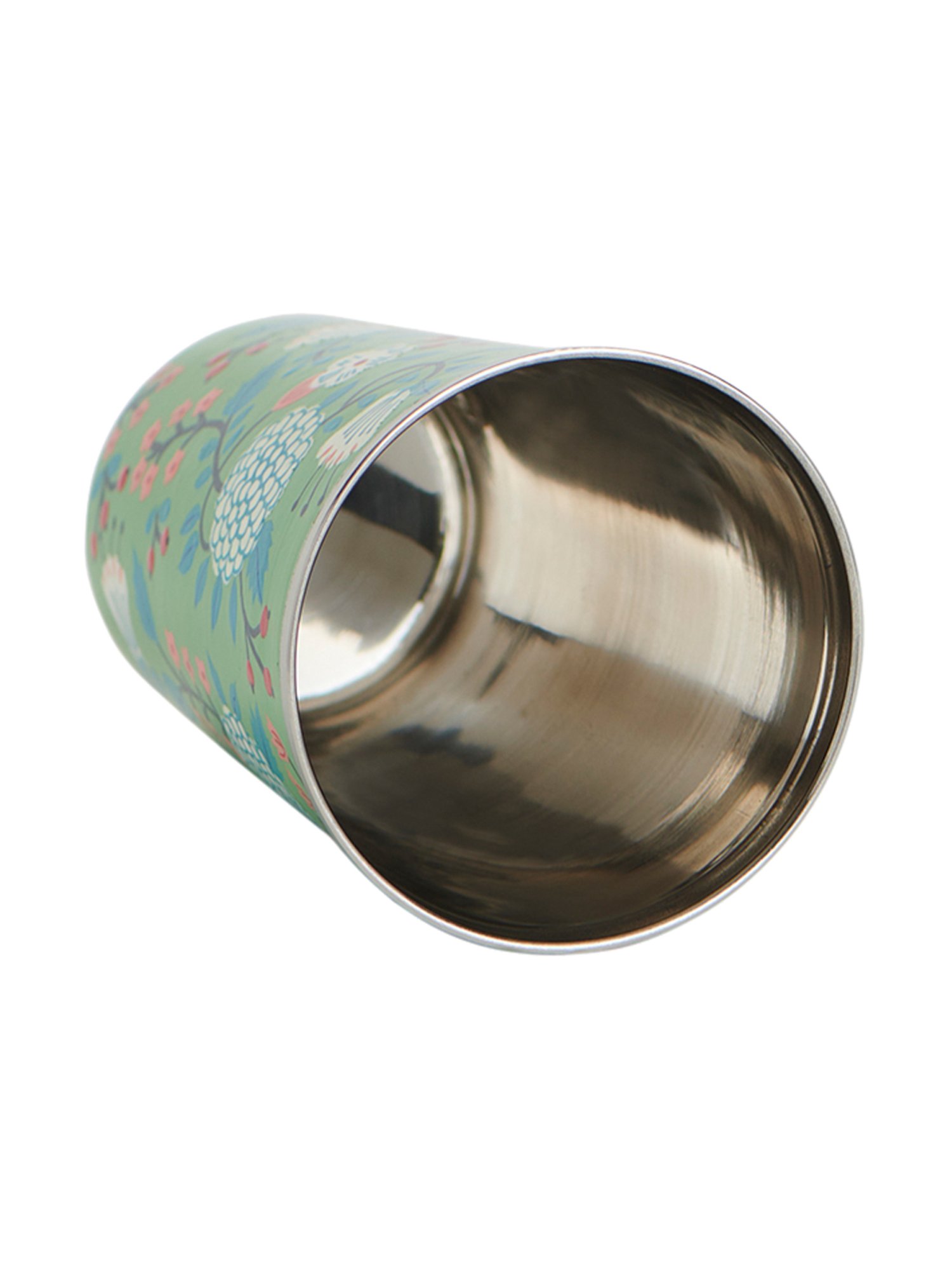 Chumbak Floral Magic Steel Tumbler