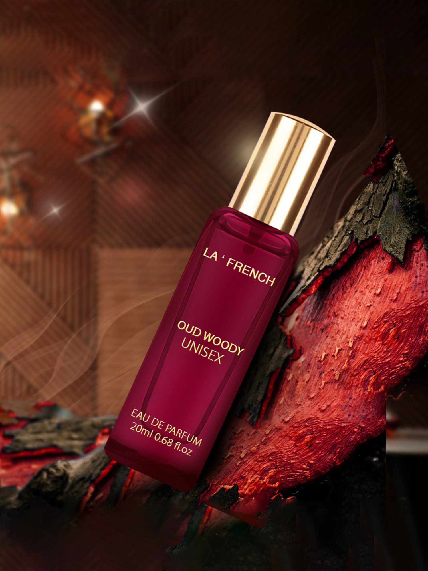La'french Oud Woody Eau de Parfum - 20 ml