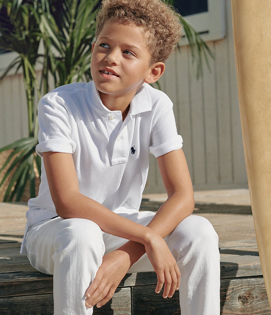Polo Ralph Lauren Childrenswear Little Boys 2T-7 Short-Sleeve Essential Mesh Polo Shirt