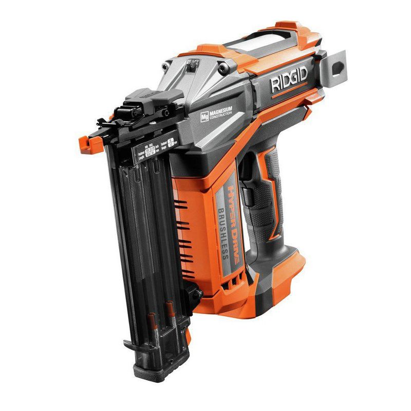 Ridgid ZRR09890B HYPERDRIVE 18-Volt 18-Gauge 2-1/8 in. Brushless Brad Nailer (Tool Only)