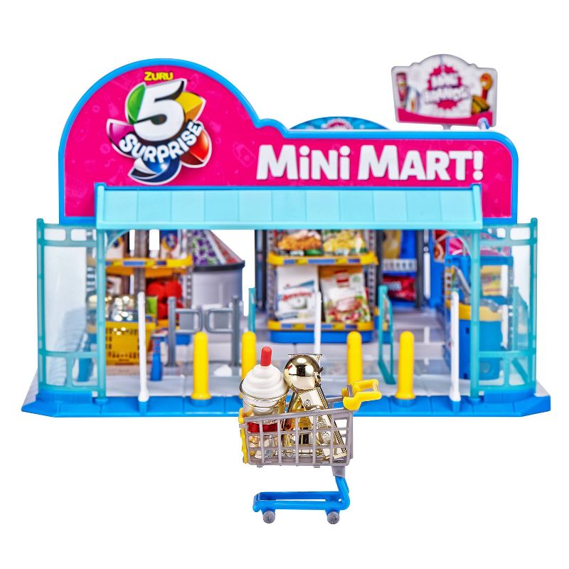 5 Surprise Mini Brands! Mini Mart with 4 Mystery Minis