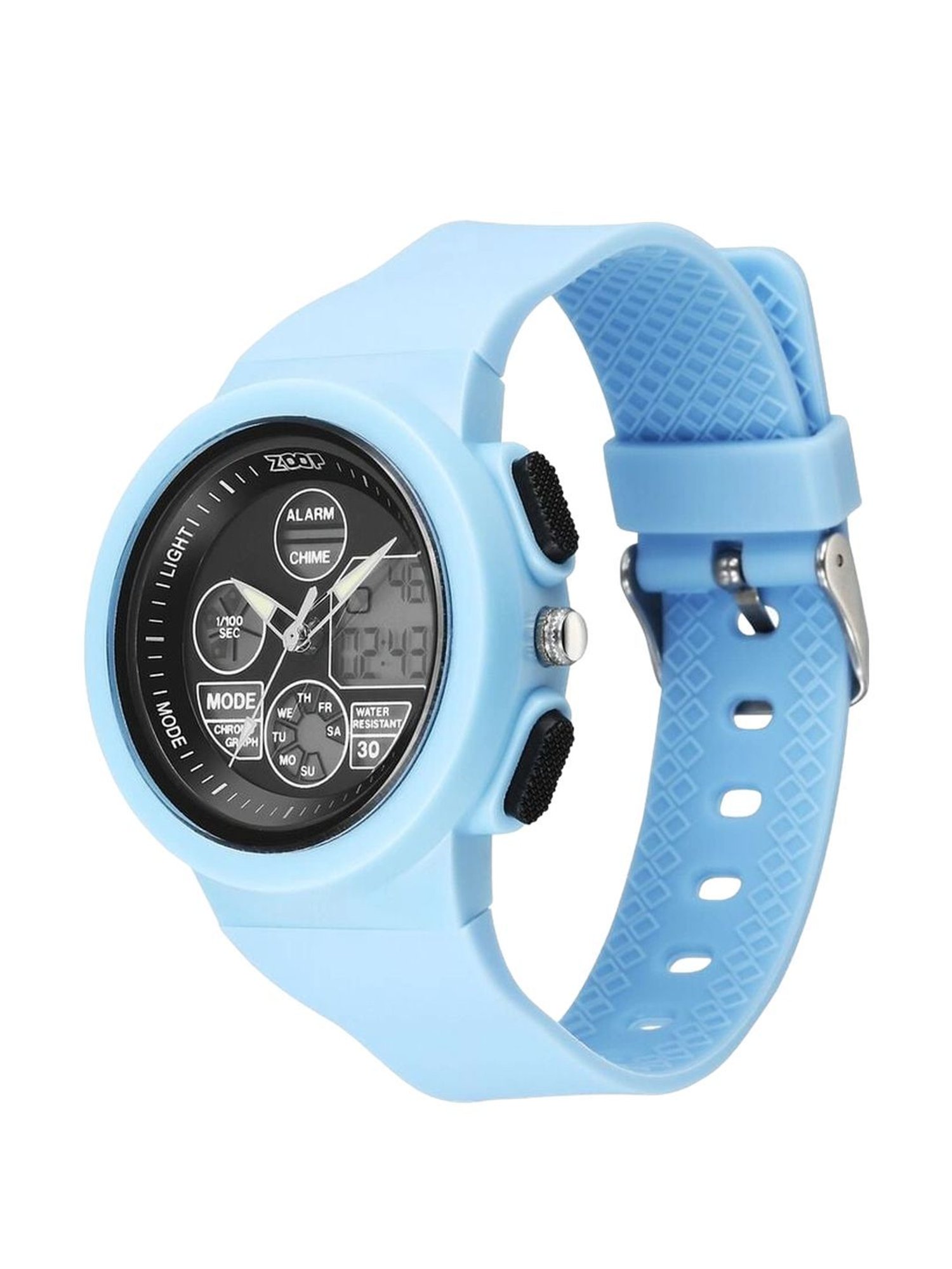 Zoop 16040PP03W Kids Analog-Digital Watch