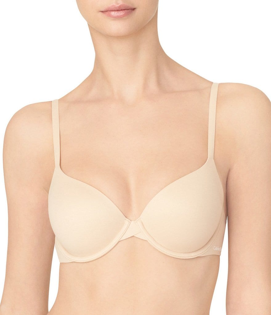 Calvin Klein Perfectly Fit Full-Busted Contour Underwire Square Back T-Shirt Bra