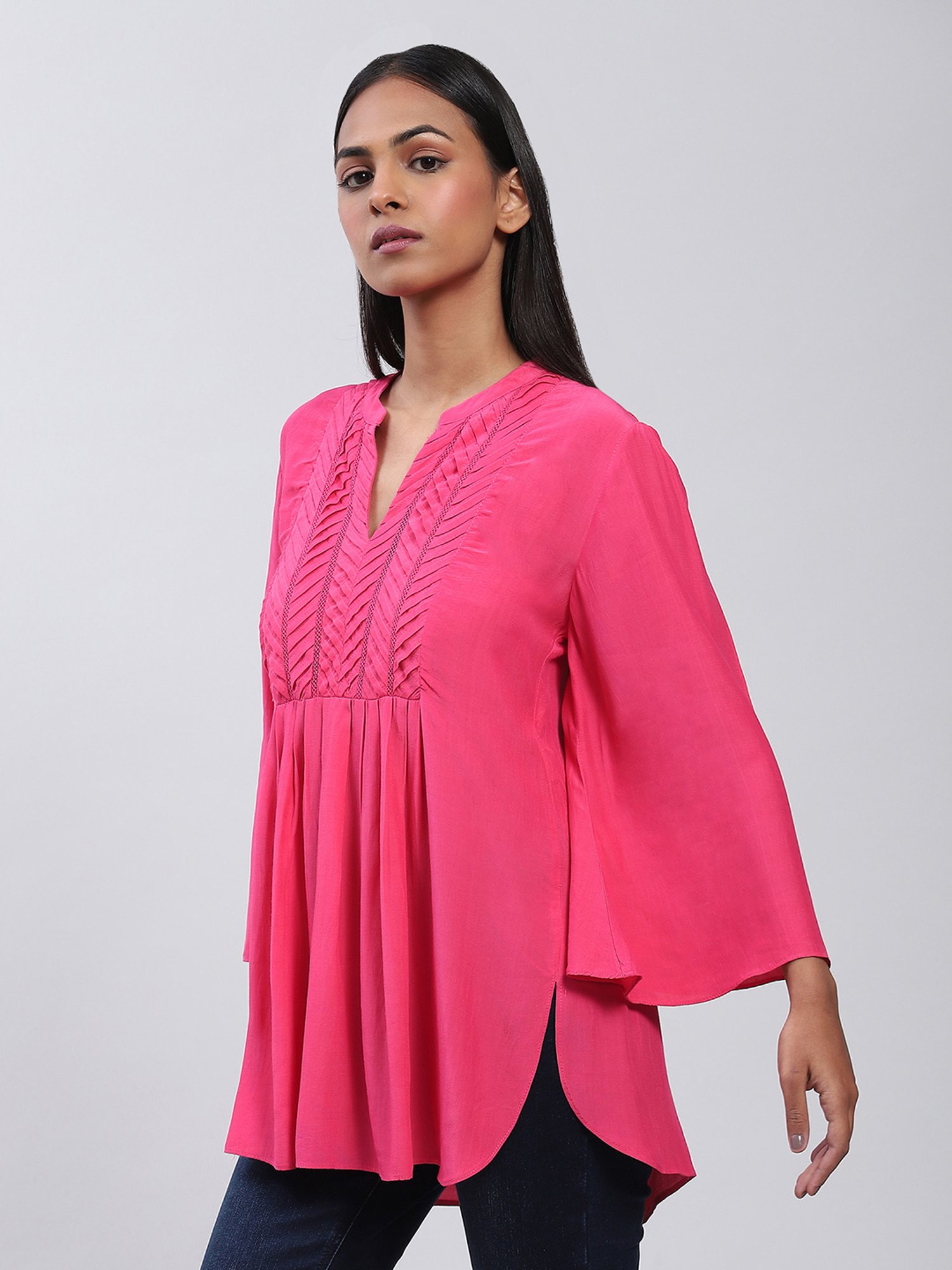 Label Ritu Kumar Hot Pink Top